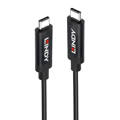 Lindy USB-C - USB-C czarny / kabel USB / USB 3.2 Gen 2 / 10 Gbit/s / 3 m / PD 60W