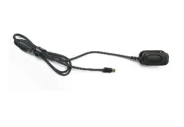 Adapter audio ZEBRA USB-C do gniazda 3,5 mm czarny / Adapter / Przycisk PTT do zestawu słuchawkowego / do TC21, TC26