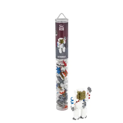 PLUS- Zestaw konstrukcyjny astronauty PLUS / 100 elementów / Tuba