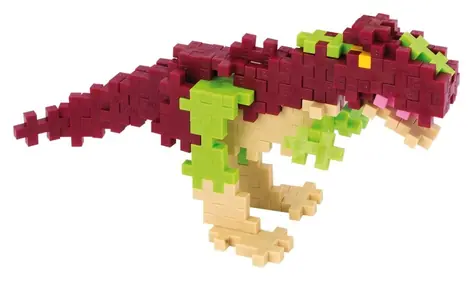 PLUS- Zestaw konstrukcyjny PLUS T-Rex / 100 elementów / Tuba