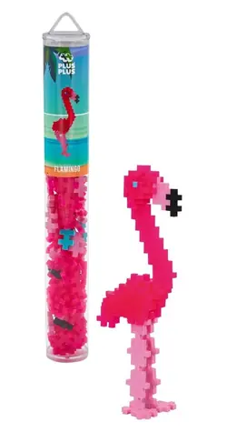 PLUS- Zestaw konstrukcyjny PLUS Flamingo / 100 elementów / Tuba