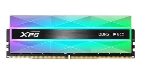ADATA Lancer Neon RGB 32GB (2x 16GB) srebrny / RAM / DDR5 / 6400 MHz / CL32 / DIMM / AMD EXPO / XMP 3.0