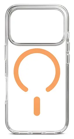 Aiino Frozen Peach / Etui / Apple iPhone 17 Pro / magnetyczne