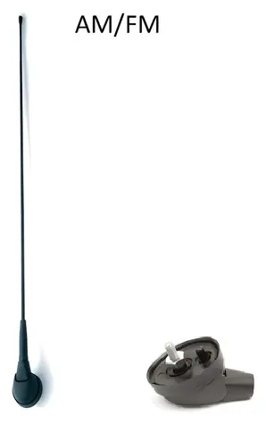 Calearo AM/FM front antenna Fiat, Peugeot / Antenna / passive / without lead / 41 cm