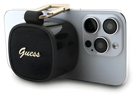 Głośnik Bluetooth Guess MagSafe czarny / Głośnik / MagSafe / Bluetooth