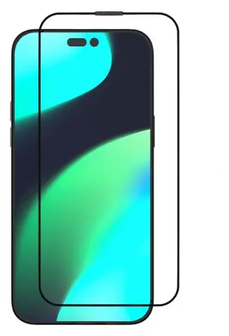 Devia Star Series czarny / Szkło ochronne / Apple iPhone 15 Pro
