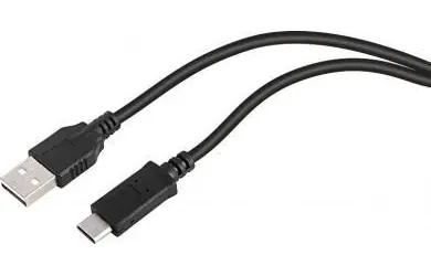 Speed Link SL-180021-BK / Kabel USB-C do USB-A / 1 m / HQ