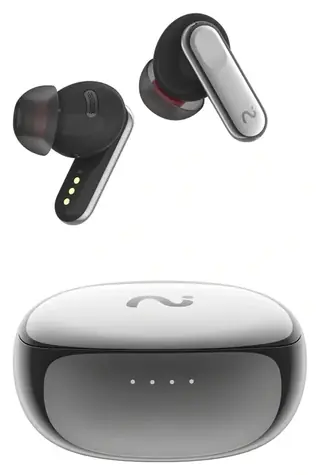 VIAIM Nano+ srebrny / Słuchawki / TWS / Dyktafon AI / ANC 45 dB / Bluetooth 5.3