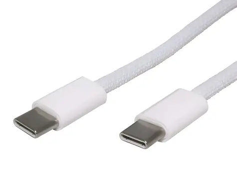 USB-C OEM Value - USB-C biały / Kabel / 60 W / 3M