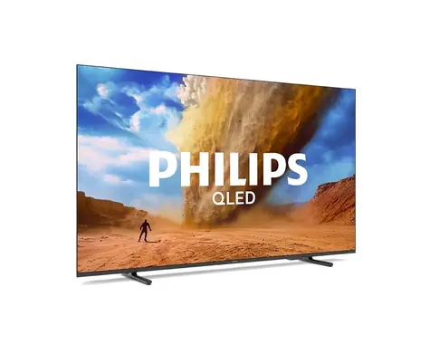 50-calowy Philips 50PUS7810/12 czarny / 4K UHD / QLED / HDMI / USB / Wi-Fi / głośniki 20 W / Titan OS