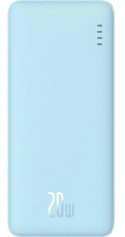 Baseus Airpow 20000mAh niebieski / Power bank / 20W / USB-A / USB-C
