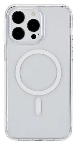 eSTUFF BERLIN Apple iPhone 15 Pro transparentny / Etui ochronne / MagSafe / TPU
