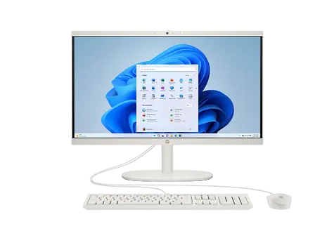HP 22-dg0011nc AIO biały / 21,5" FHD VA / Intel N100 / 8 GB / 512 GB SSD / Intel UHD Graphics / W11H