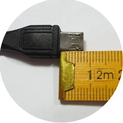 Kabel micro USB Aten z przedłużonym złączem czarny / Kabel / USB 2.0 / 1,8 m