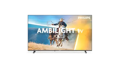 40-calowy Philips 40PQS6901/12 czarny / Telewizor / Full HD / QLED / Ambilight / Titan OS / Wi-Fi / 3× HDMI / 12 W