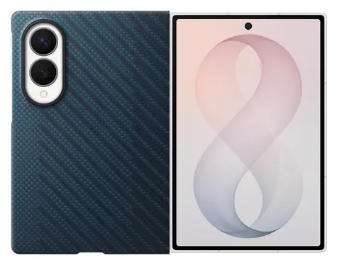 Etui Samsung Carbon Magnet niebieskie / Etui / do Samsung Galaxy Z Fold8 / z magnesem