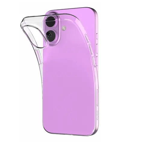 Puro 03 Nude transparent / Etui / Silikon / Apple iPhone 16 PLUS