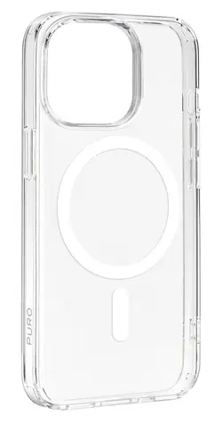 Puro Lite Mag iPhone 15 Pro Max transparentny / Etui / MagSafe