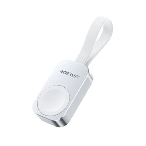 Acefast E21 srebrny / Ładowarka bezprzewodowa / do Apple Watch / 5W