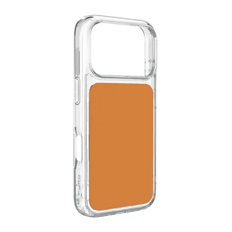 Puro Plate Mag iPhone 17 Pro Max pomarańczowy / Etui / MagSafe