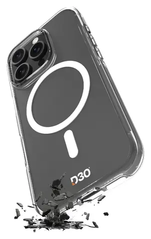 Puro Impact Clear D3O transparentny / Etui / MagSafe / iPhone 16 Pro Max