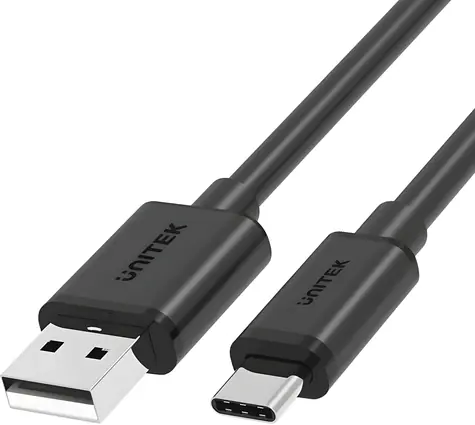 Unitek C14069BK czarny / Kabel / USB-A (M) - USB-C (M) / 3 m