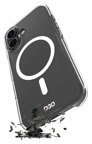 Puro Impact Clear iPhone 17 transparentny / etui / D3O / MagSafe