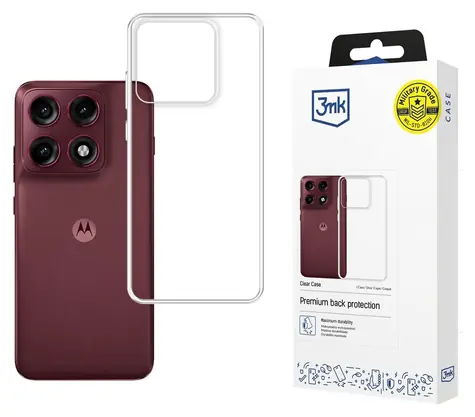 Etui 3mk Clear / Tylna obudowa / do Motorola Edge 70 Pro