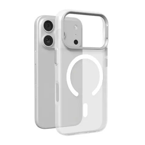 Puro Lightfeel iPhone 17 Pro przezroczysty, biały / Etui / MagSafe