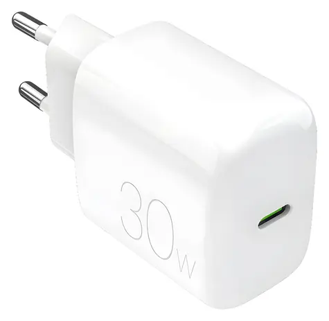 Puro PRO LITE biały / Adapter podróżny / USB-C / PD 30W