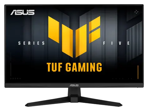 23,8" Asus TUF Gaming VG249QM5A czarny / Monitor / Szybki IPS / FHD / 240 Hz / 0,3 ms / DP + 2×HDMI / Repro