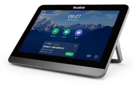 Yealink CTP18 / Panel rezerwacji pokoi / 8-calowy ekran dotykowy / Wi-Fi / Bluetooth / Ethernet