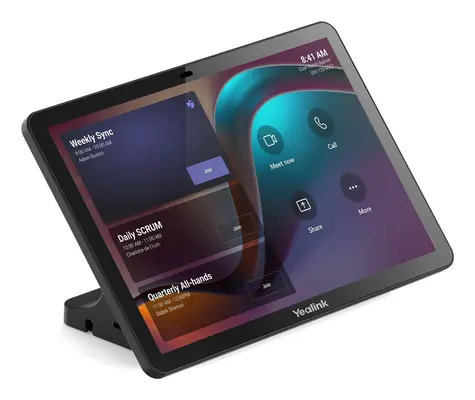 Yealink CTP25 / Panel do rezerwacji sal konferencyjnych / 10,1" IPS / Android 13 / Wi-Fi 6 / Bluetooth 5.0