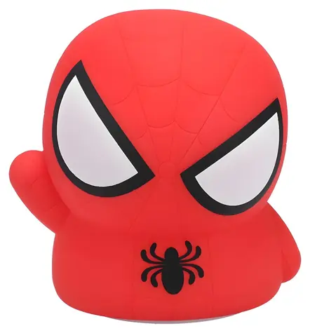 Paladone SquishyGlo Spider-Man / Lampka nocna / silikon / ładowanie USB / 18 cm