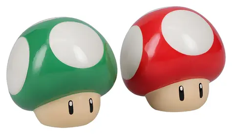 Zestaw gąbek Paladone Super Mario / solniczka i pieprzniczka / ceramiczny