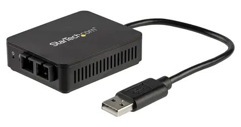 Adapter StarTech USB-światłowód 100 Mb/s / Adapter / USB 2.0 / 100BASE-FX SC wielomodowy dupleks