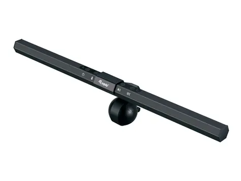 Equip monitorowa LED z dotykowym sterowaniem / Lampa LED / Ściemnialna w 9 poziomach / 2800-6500K / USB / Czarny