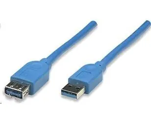 Przedłużacz USB 3.0 Manhattan AA niebieski / Kabel / 2 m / 5 Gb/s