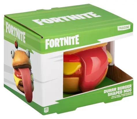 Kubek PALADONE 3D Fortnite Durr Burger / 450 ml / Projekt licencjonowany