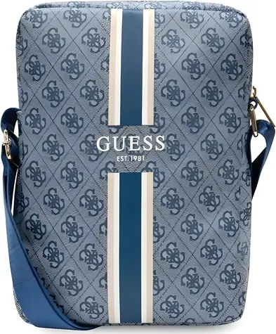 Guess 4G Stripes niebieski / Etui na tablet / 10"
