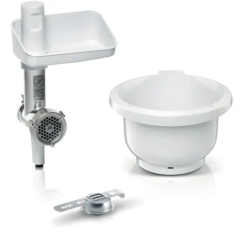 BOSCH MUZS2BS srebrny / Nasadka do maszynki do mięsa / do robotów kuchennych