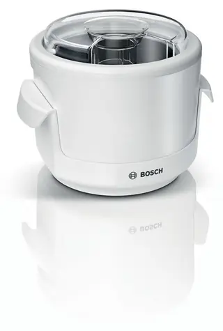 BOSCH MUZS2EB biały / Nasadka do lodów / 0,55 l / do robotów kuchennych