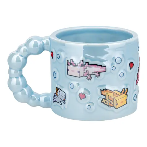 Kubek PALADONE Aksolotl / Minecraft / Ceramiczny / pikselowy design
