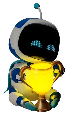 Lampa stołowa PALADONE Astrobot 3D / Lampa stołowa / 2x AA