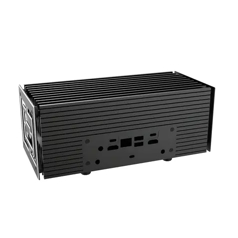 Akasa Turing czarna / Obudowa do Intel NUC / Chłodzenie pasywne / LGA1700 / OEM