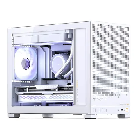 Jonsbo D32 STD biały / Obudowa / mATX / Mini / Szkło hartowane