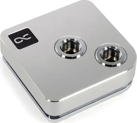 Alphacool Core 1 srebrny / blok wodny procesora / Intel 1700, AMD AM4/AM5 / G1/4"