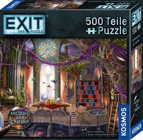 Kosmos EXIT Puzzle: Biblioteka snów / 500 elementów / od 10 lat