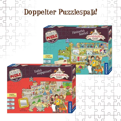 Puzzle KOSMOS School of Magical Animals: W końcu rozwiązane! / 200 elementów / od 8 lat