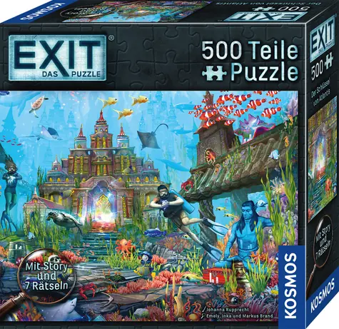 Puzzle KOSMOS EXIT: Klucz Atlantydy / 500 elementów / od 10 lat